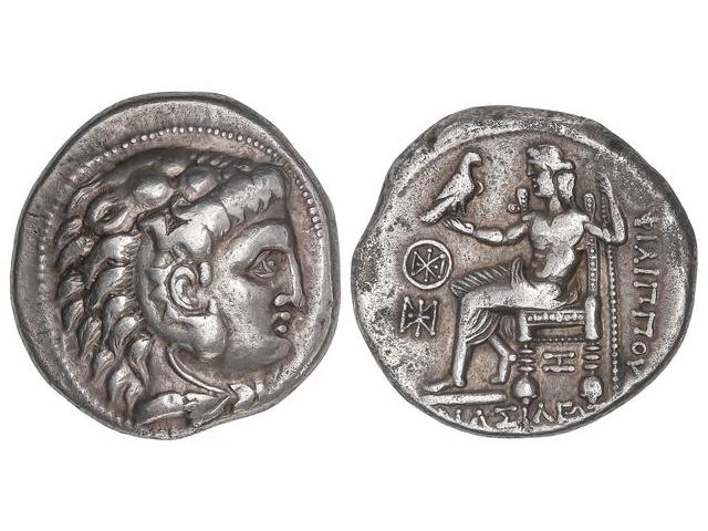 Tetradracma. 323-317 a.C. FILIPO ... 