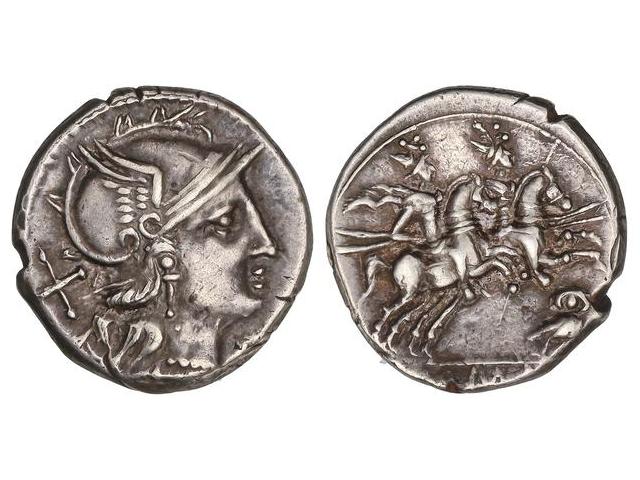 Republic - Denario. 200-190 a.C. ... 