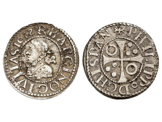 Philip III - 1/2 Croat. 1612. ... 