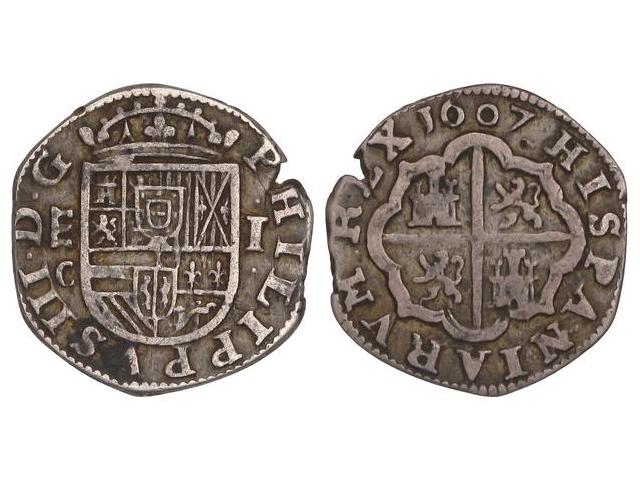 Philip III - 1 Real. 1607. ... 