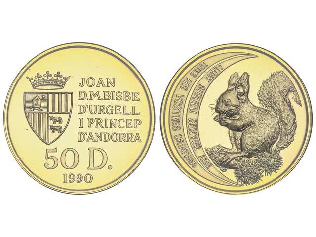 Andorra - 50 Diners. 1990. 15,55 ... 