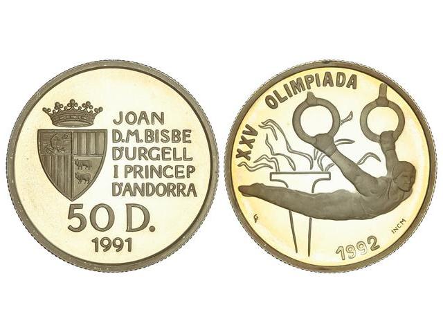 Andorra - 50 Diners. 1991. 13,13 ... 