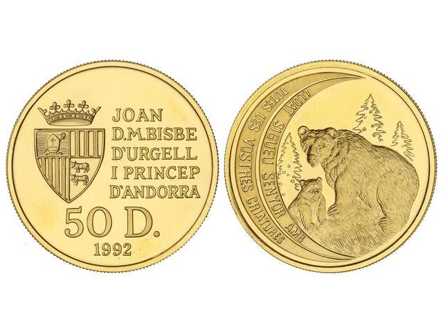 Andorra - 50 Diners. 1992. 15,54 ... 