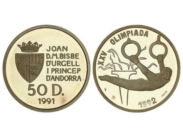Andorra - 50 Diners. 1991. 13,20 ... 