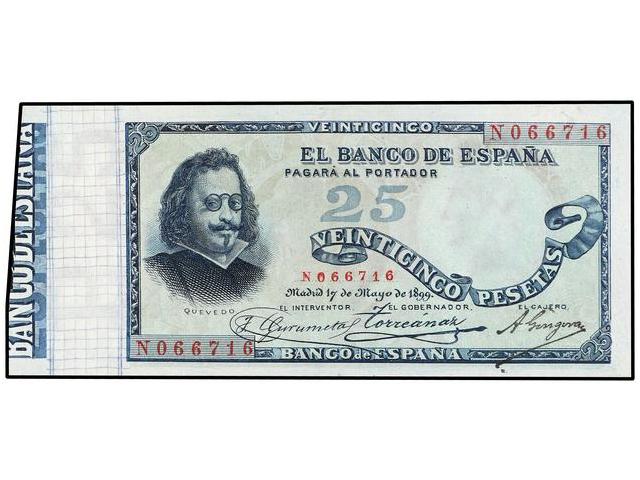 Spanish Banknotes - 25 Pesetas. 17 ... 