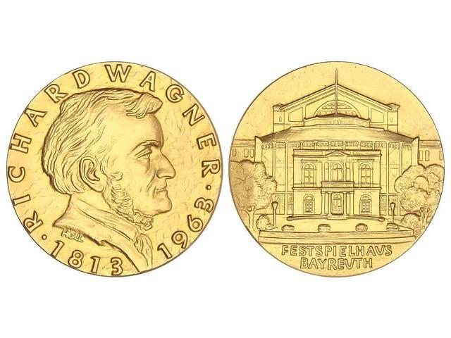 Medalla Richard Wagner. 1963. ... 