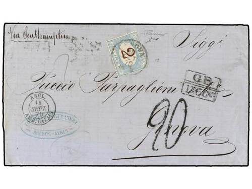 ARGENTINA. 1870. BUENOS AIRES a ... 