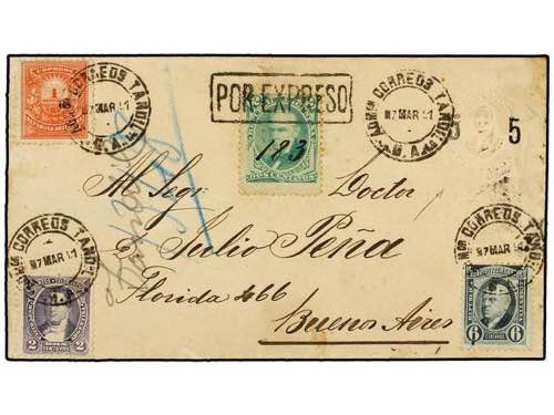 ARGENTINA. Sc.38, 53, 72, 76. 1891 ... 