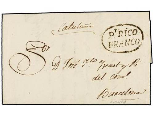 PUERTO RICO. 1829 (25 Agosto). S. ... 