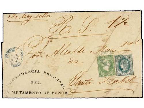 PUERTO RICO. Ant.8, 10. 1865. ... 