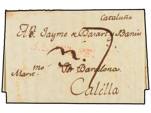 COLOMBIA. 1803. CARTAGENA DE ... 