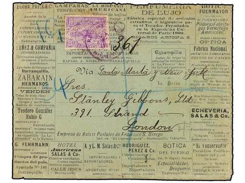 COLOMBIA. Sc.202. 1903. ... 