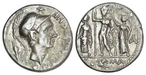 Denario. 112-111 a.C. CORNELIA. ... 