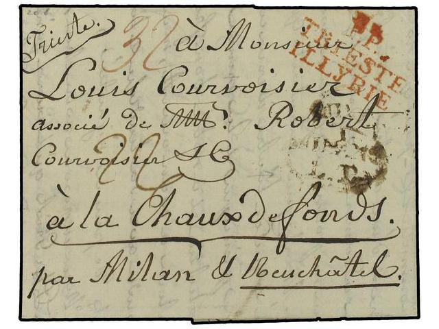 AUSTRIA. 1810. Entire letter from ... 