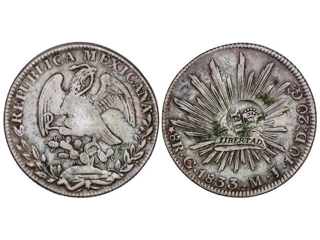 Elizabeth II - 1 Peso. 1833. ... 