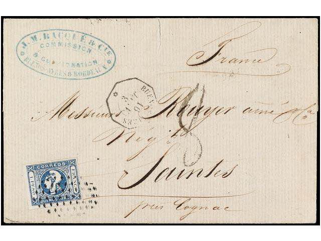 ARGENTINA. 1863. BUENOS AIRES a ... 