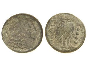 GREEK COINS - Quincunx. 225-220 ... 