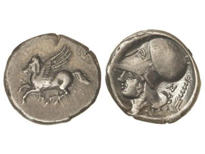 GREEK COINS Estátera. 350-250 ... 