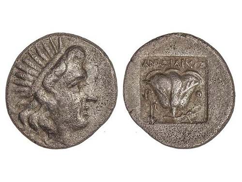 Dracma. 190-170 a.C. MAGISTRADO ... 