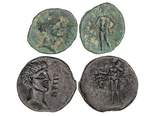 Lote 2 monedas As. 120-20 a.C. ... 