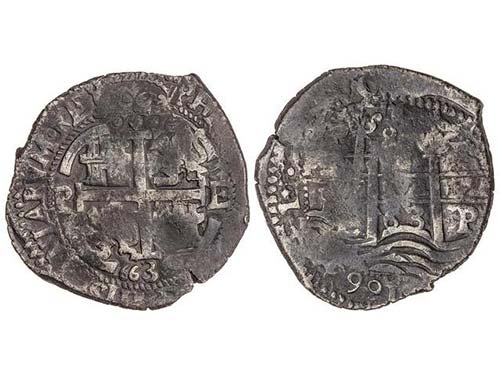 Philip IV - 8 Reales. 1663. ... 