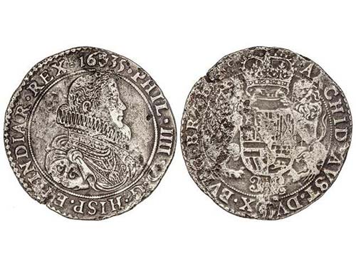 Philip IV - Ducatón. 1635. ... 