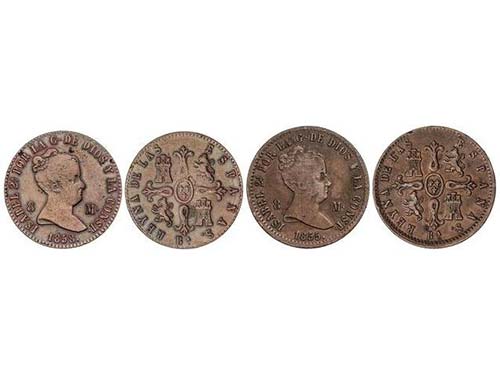 Elisabeth II - Lote 2 monedas 8 ... 