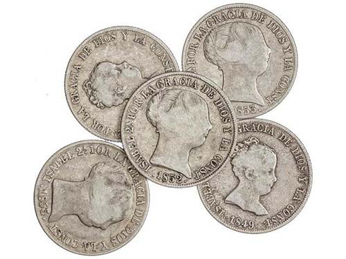Elisabeth II - Lote 12 monedas 4 ... 