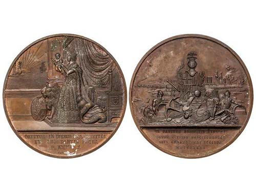Elisabeth II - Medalla Nacimiento ... 