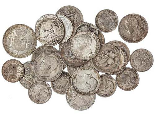 Lote 31 monedas 50 Céntimos (12), ... 