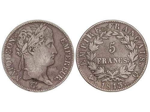 France - 5 Francos. 1813-Q. ... 