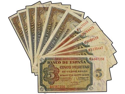 Estado Español - Lote 13 billetes ... 