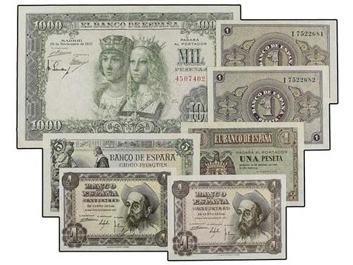 Lots of Banknotes from Estado ... 