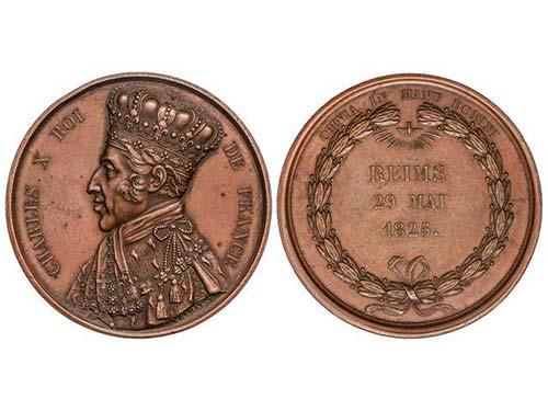 Medalla Coronación. 1825. CARLOS ... 