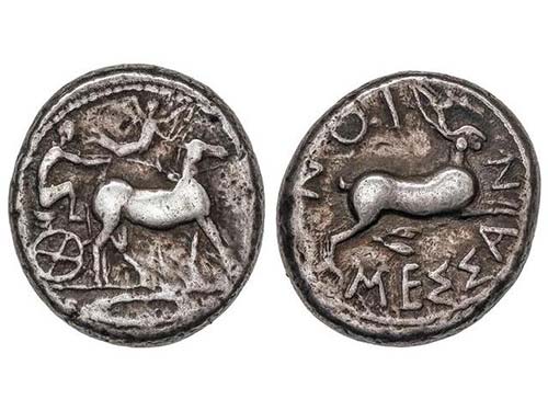 Tetradracma. 450-446 a.C. SICILIA. ... 