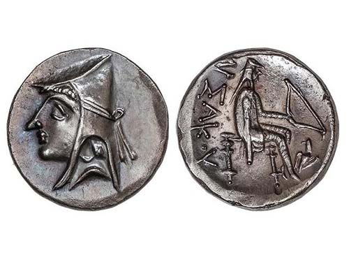 Dracma. 211-191 a.C. ARSAKES II. ... 