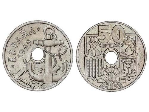 50 Céntimos. 1949 (*E-51). SC. 
