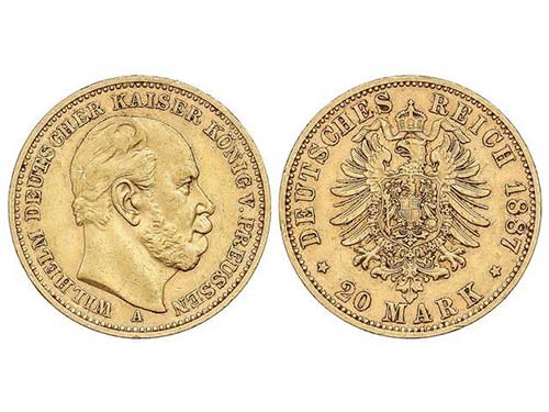 WORLD COINS: GERMAN STATES - 20 ... 