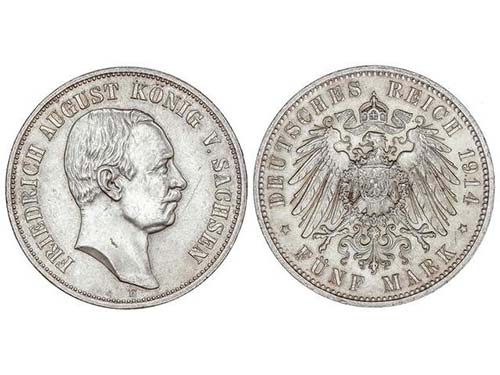 WORLD COINS: GERMAN STATES - 5 ... 