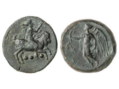 Tetras. 420-410 a.C. SICILIA. ... 