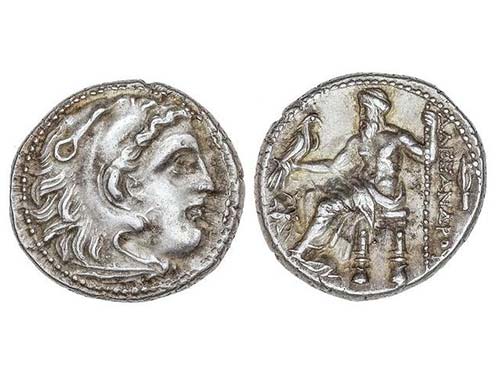 Dracma. 323-317 a.C. FILIPO III. ... 