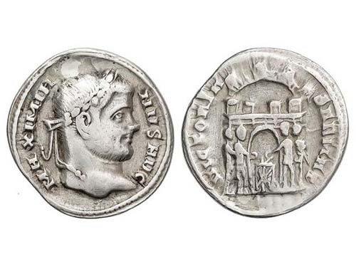 Empire - Argenteo. 294 d.C. ... 