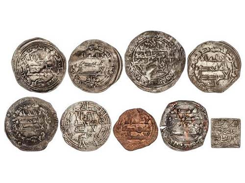 Almohads - Lote 9 monedas Felús y ... 