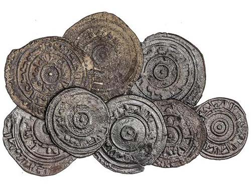 Fatimids - Lote 8 monedas 1/2 ... 
