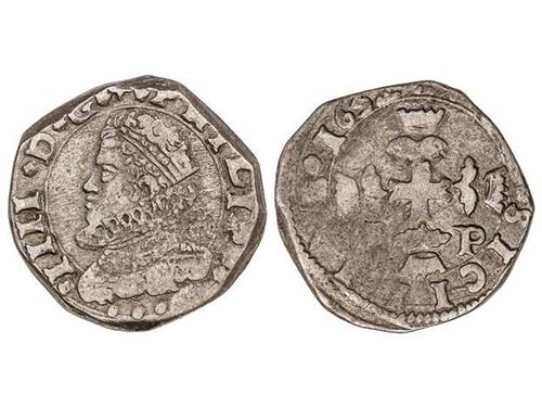 Philip IV - Lote 2 monedas 3 Tari. ... 