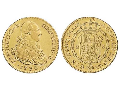 Charles IV - 2 Escudos. 1790. ... 