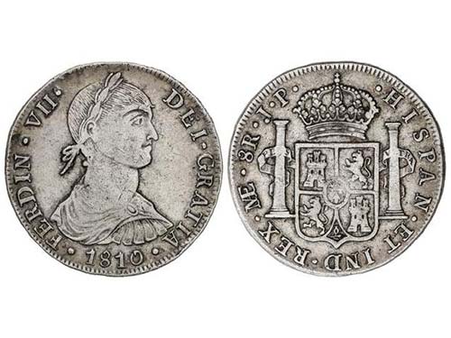 Ferdinand VII - 8 Reales. 1810. ... 