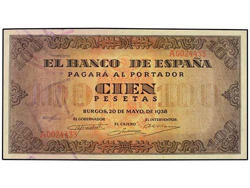 SPANISH BANK NOTES: ESTADO ... 