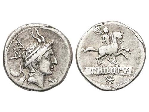 Republic - Denario. 113-112 a.C. ... 