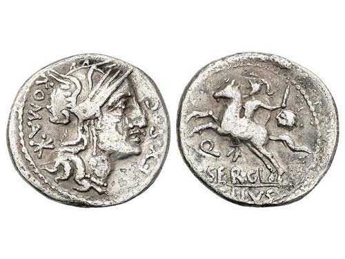 Republic - Denario. 116-115 a.C. ... 